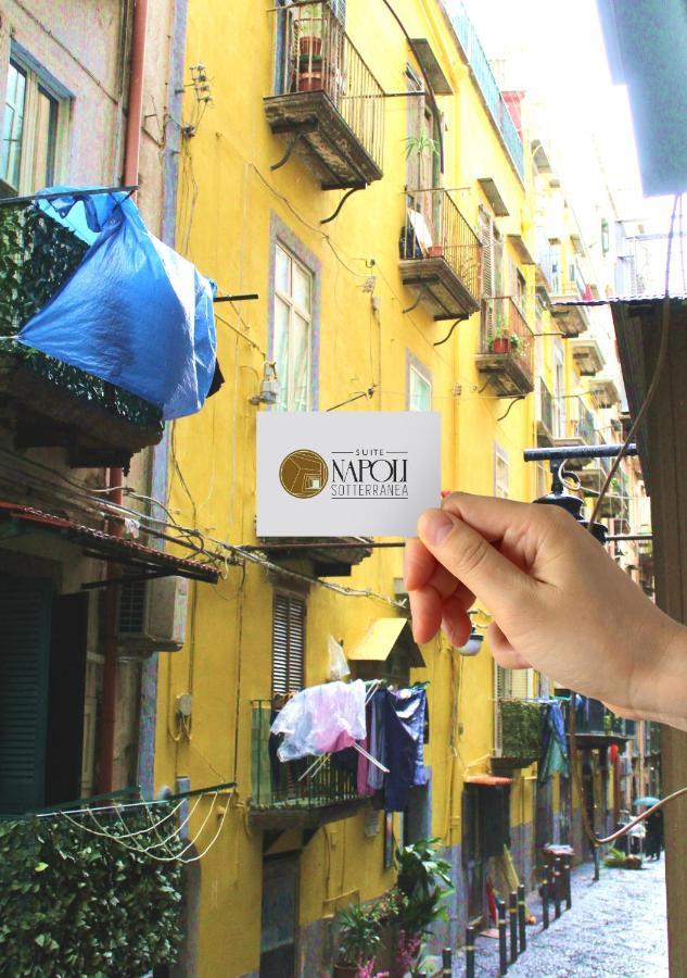 Suite Napoli Sotterranea Con Vasca Idromassaggio Экстерьер фото