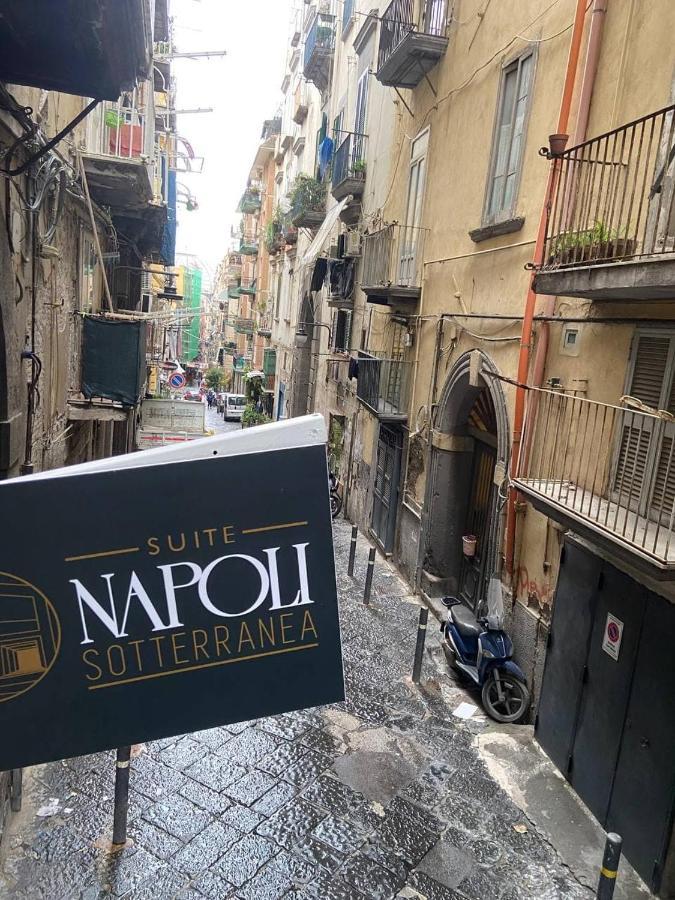 Suite Napoli Sotterranea Con Vasca Idromassaggio Экстерьер фото